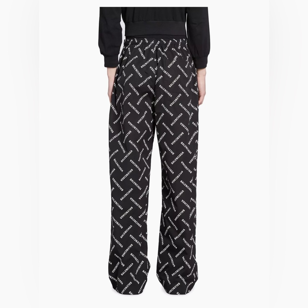 New Balenciaga Bal Diagonal Allover Pyjama Pants $1,450 34 - Picture 2 of 10